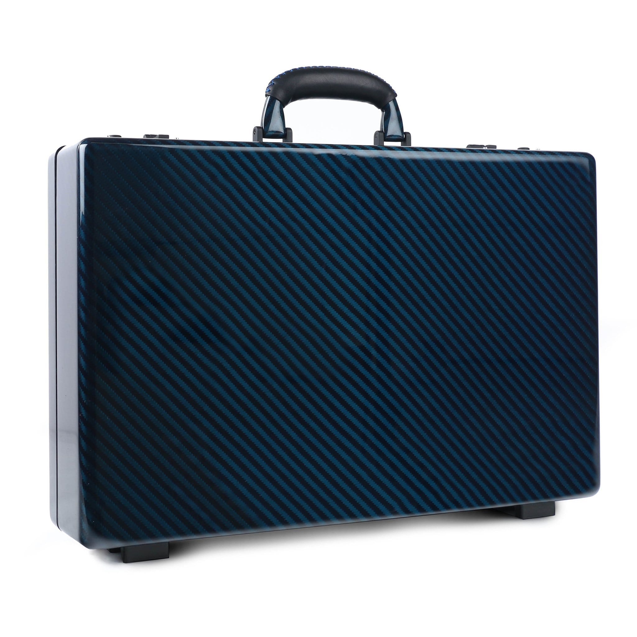 Tecknomonster Amaya L Attache Case Blue Carbon