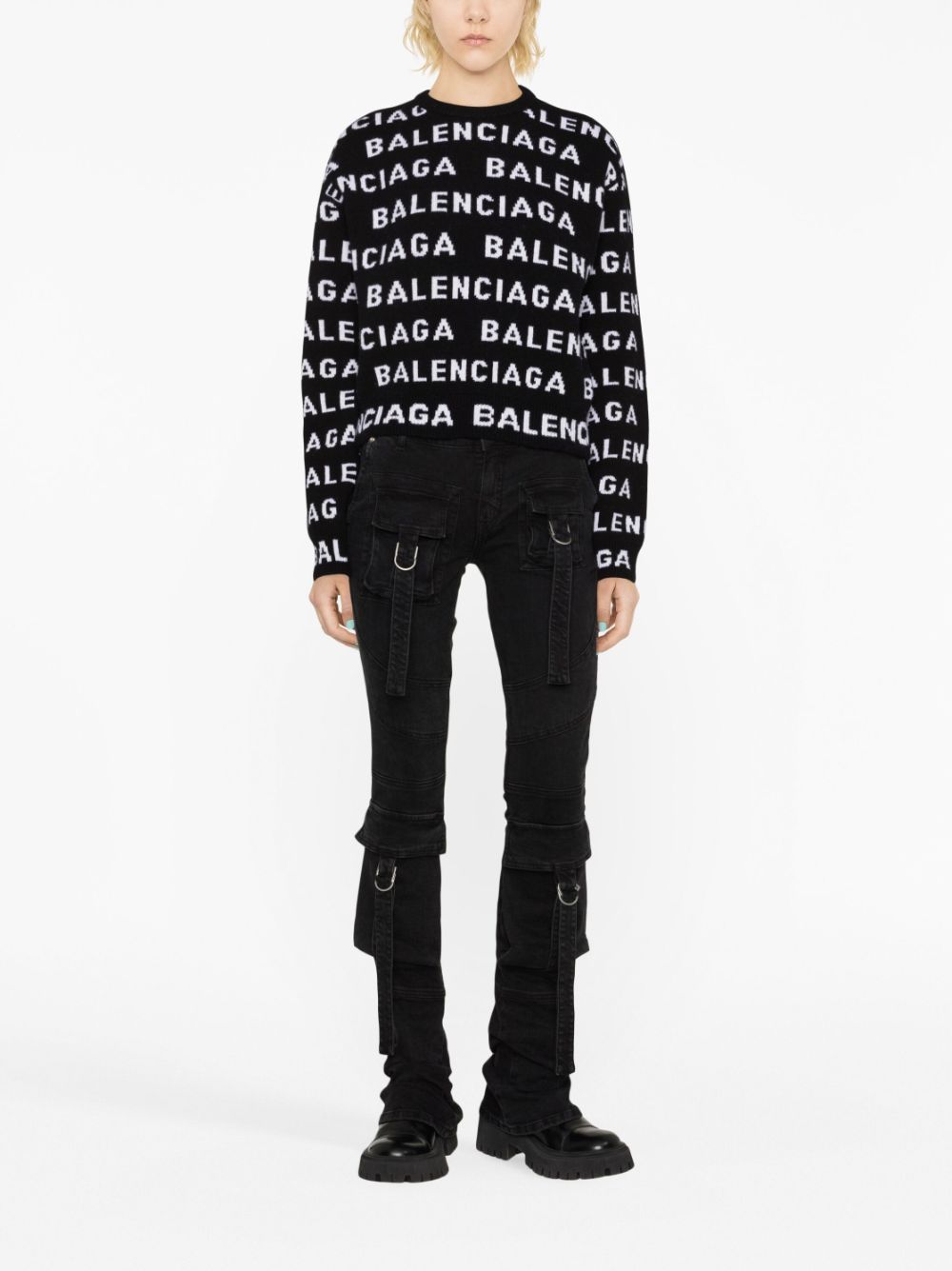 Balenciaga Sweaters Black