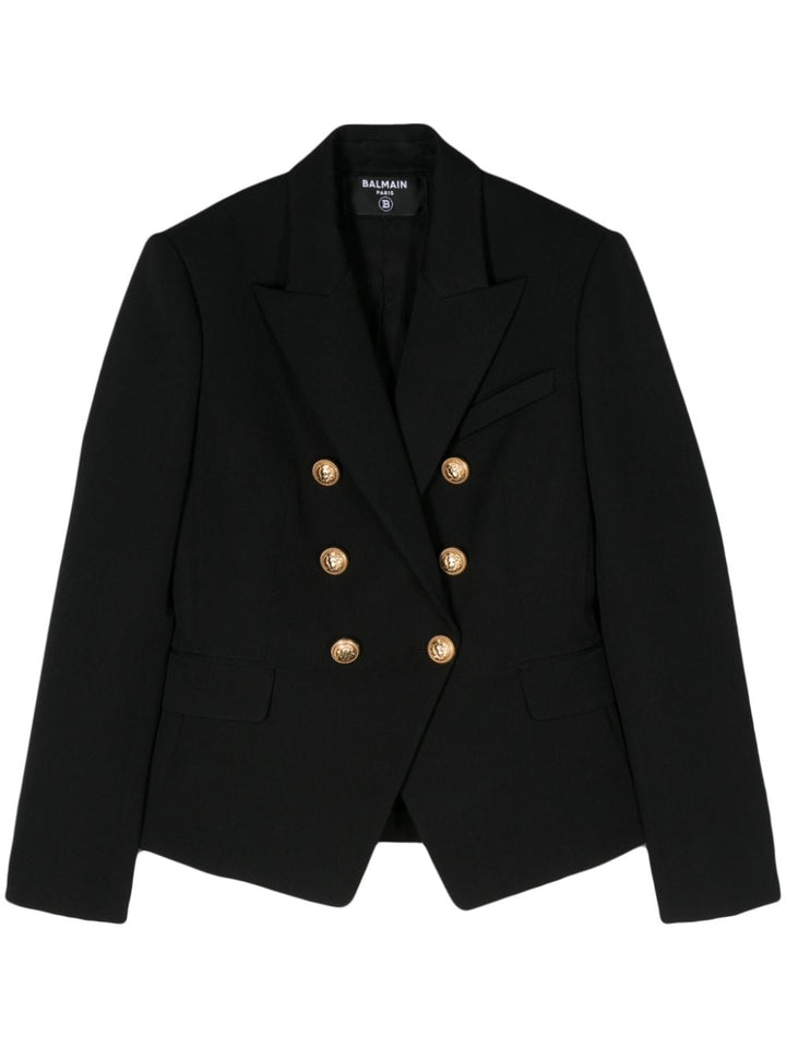 Balmain Wool Twill Blazer