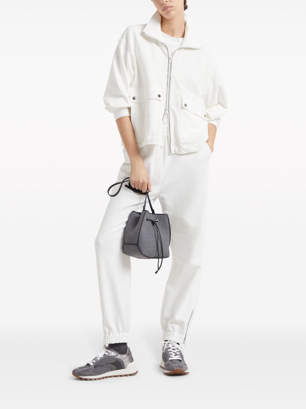 Brunello Cucinelli Trousers White