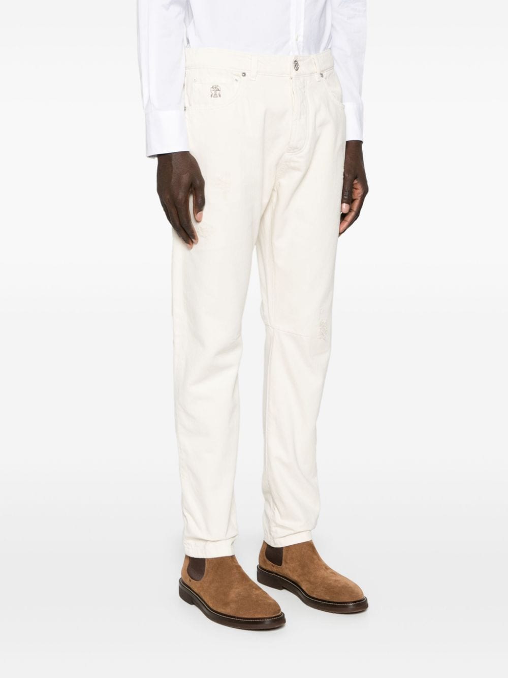 Brunello Cucinelli Jeans White