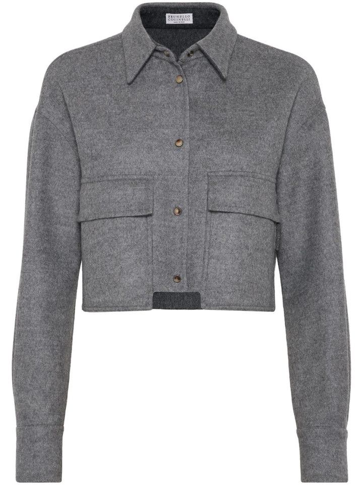 Brunello Cucinelli Jackets Grey