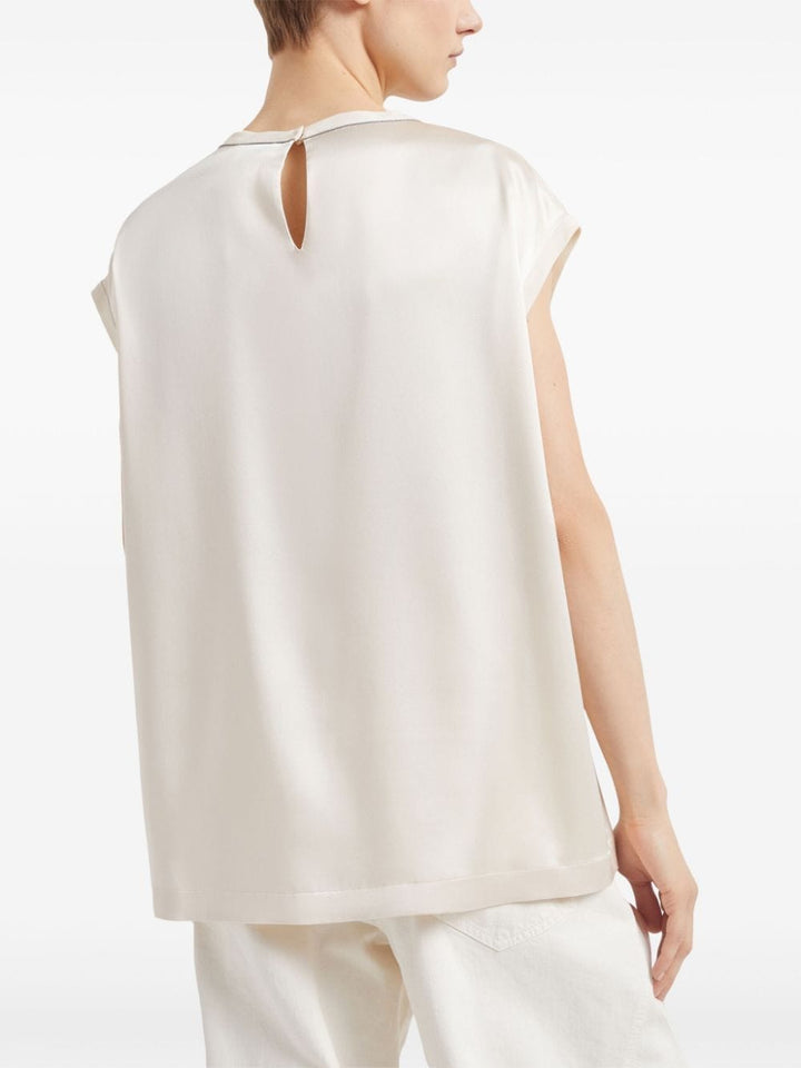 Brunello Cucinelli Top Beige