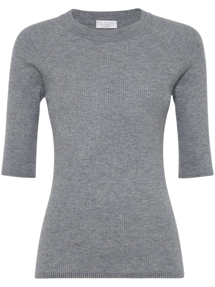 Brunello Cucinelli Sweaters Grey