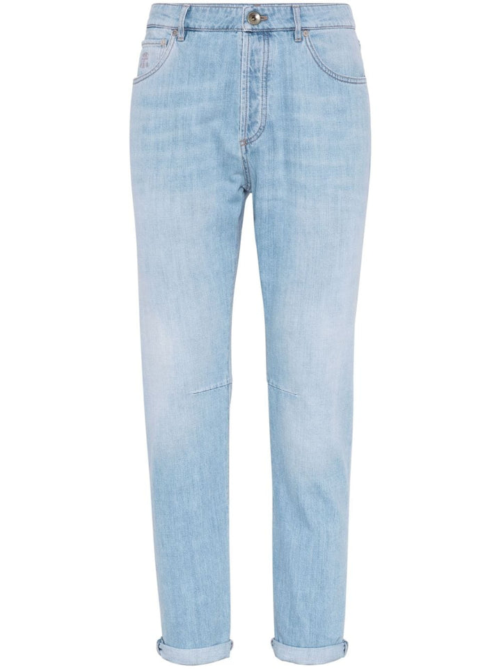 Brunello Cucinelli Jeans Clear Blue