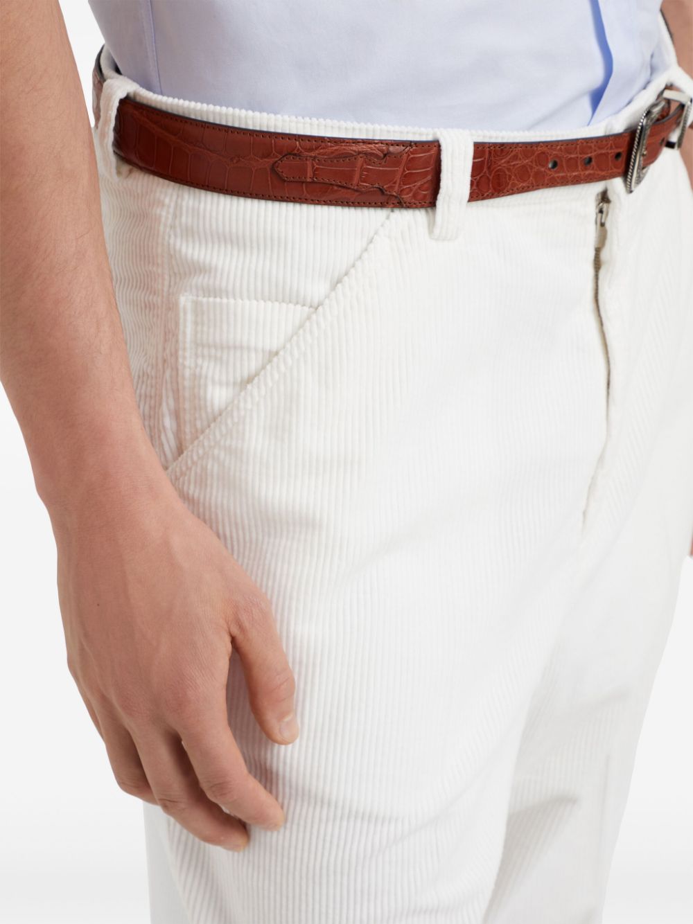 Brunello Cucinelli Trousers White