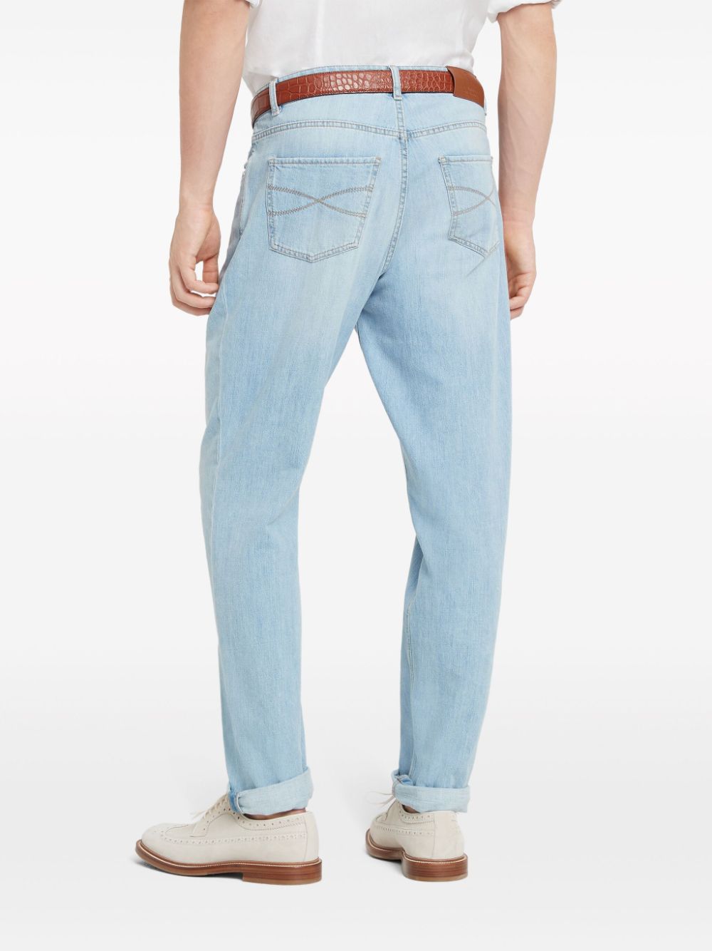 Brunello Cucinelli Jeans Clear Blue