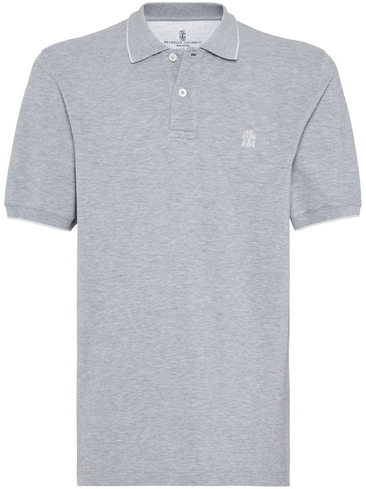 Brunello Cucinelli T-shirts and Polos Grey