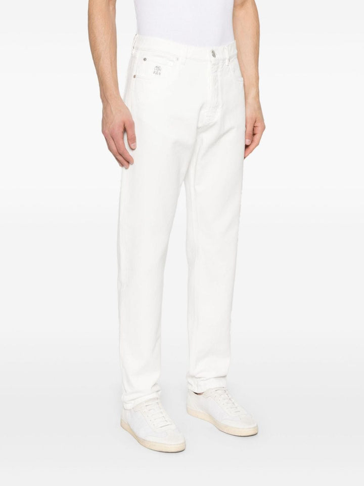 Brunello Cucinelli Jeans White