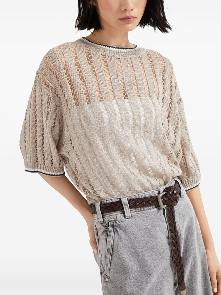 Brunello Cucinelli Sweaters Beige