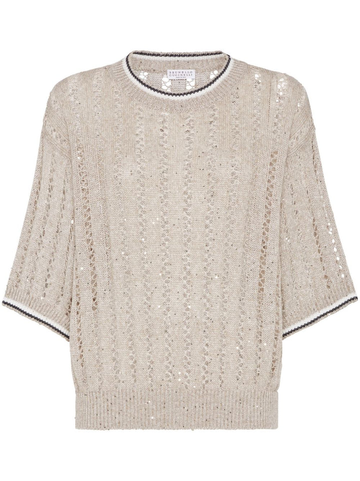 Brunello Cucinelli Sweaters Beige