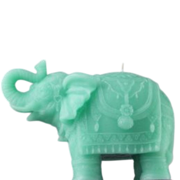 Mario Luca Giusti Elephant Candle Turquoise