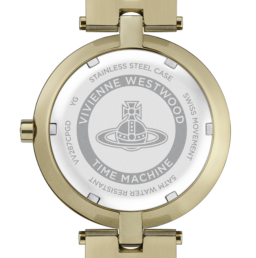 Vivienne Westwood Whitehall 34mm Gold Watch