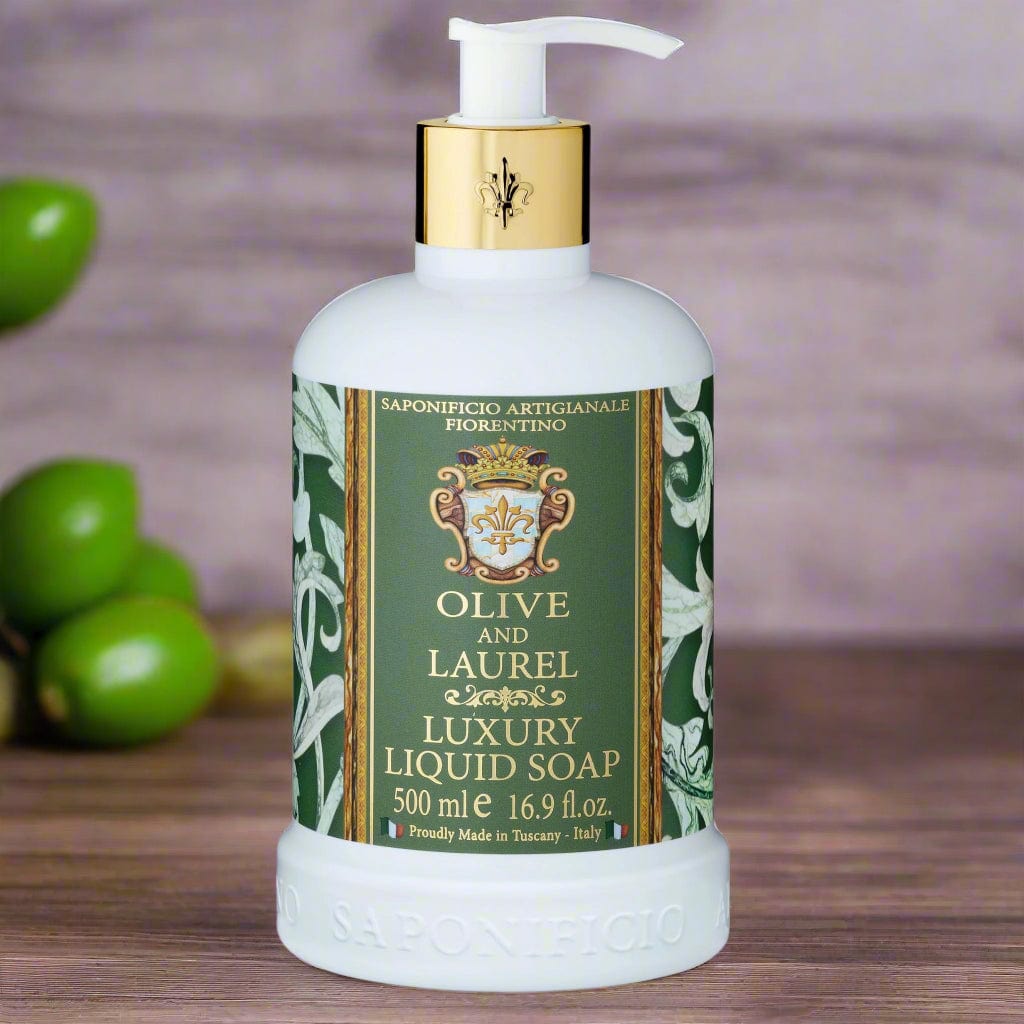 Saponificio Artigianale Fiorentino Body and Hand Wash Bundles Olive and Laurel Hand Wash Olive and Laurel Hand Wash Brand