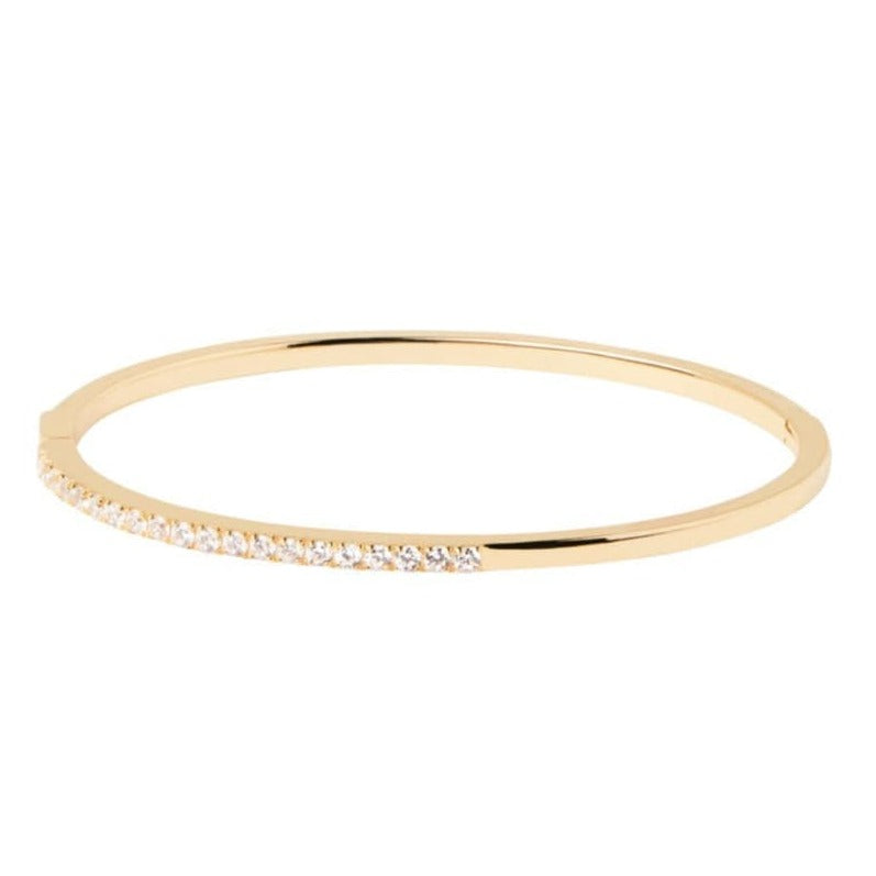 Heart & Grace Bracelet April Gold Bangle M Brand