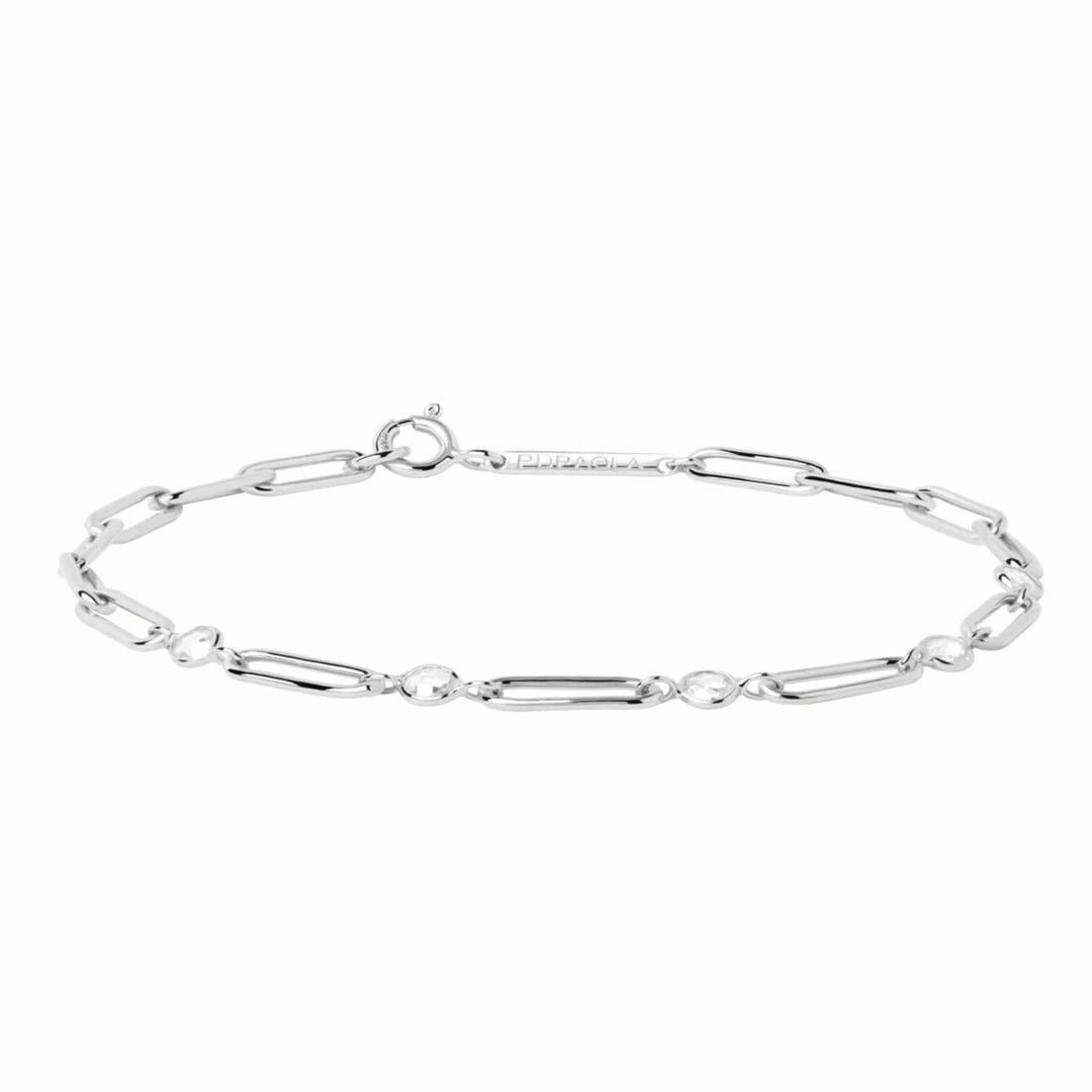 PDPaola Bracelet PDPaola Ball Chain Silver Bracelet Brand