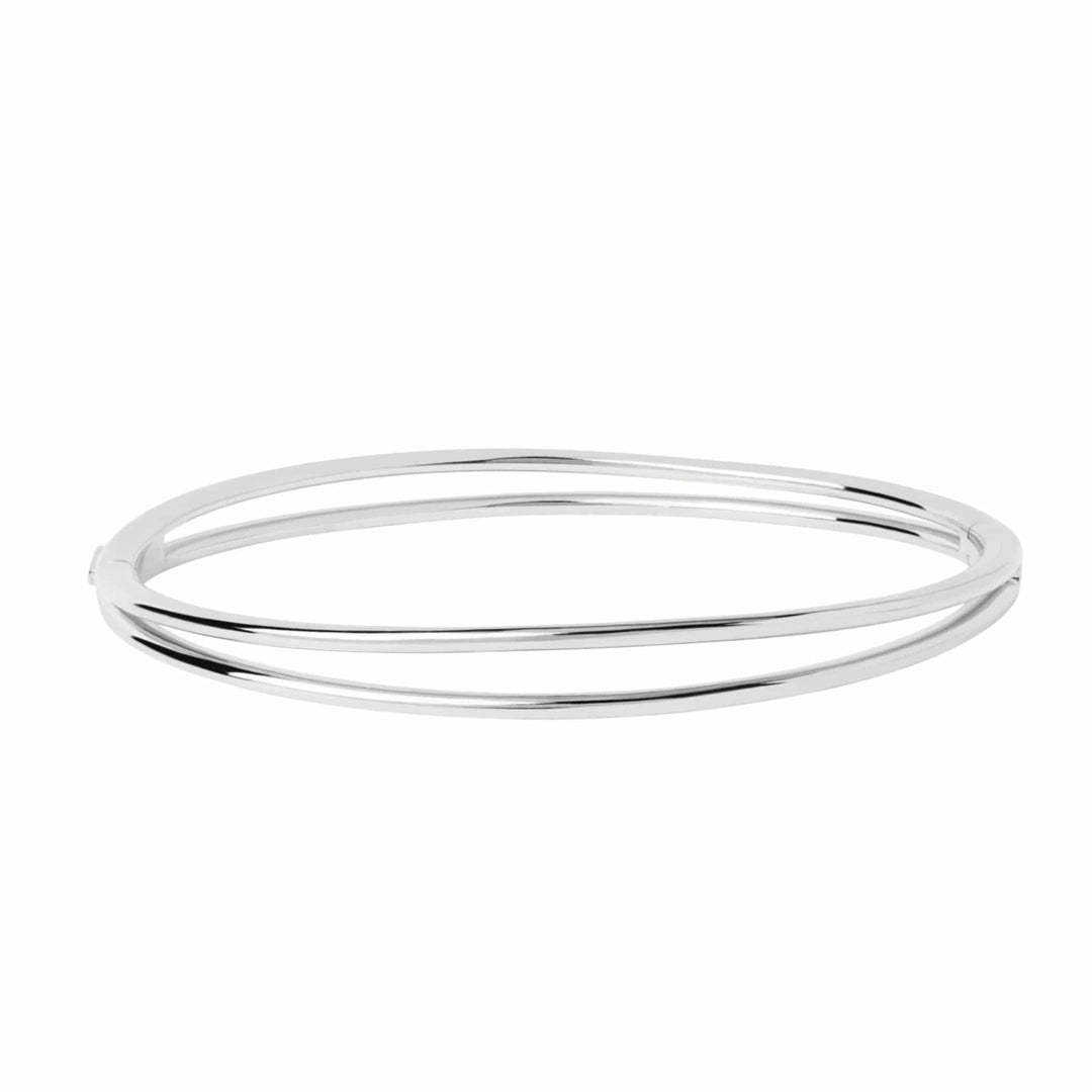 PDPaola Bracelet PDPaola Twister Silver Bangle Small Brand