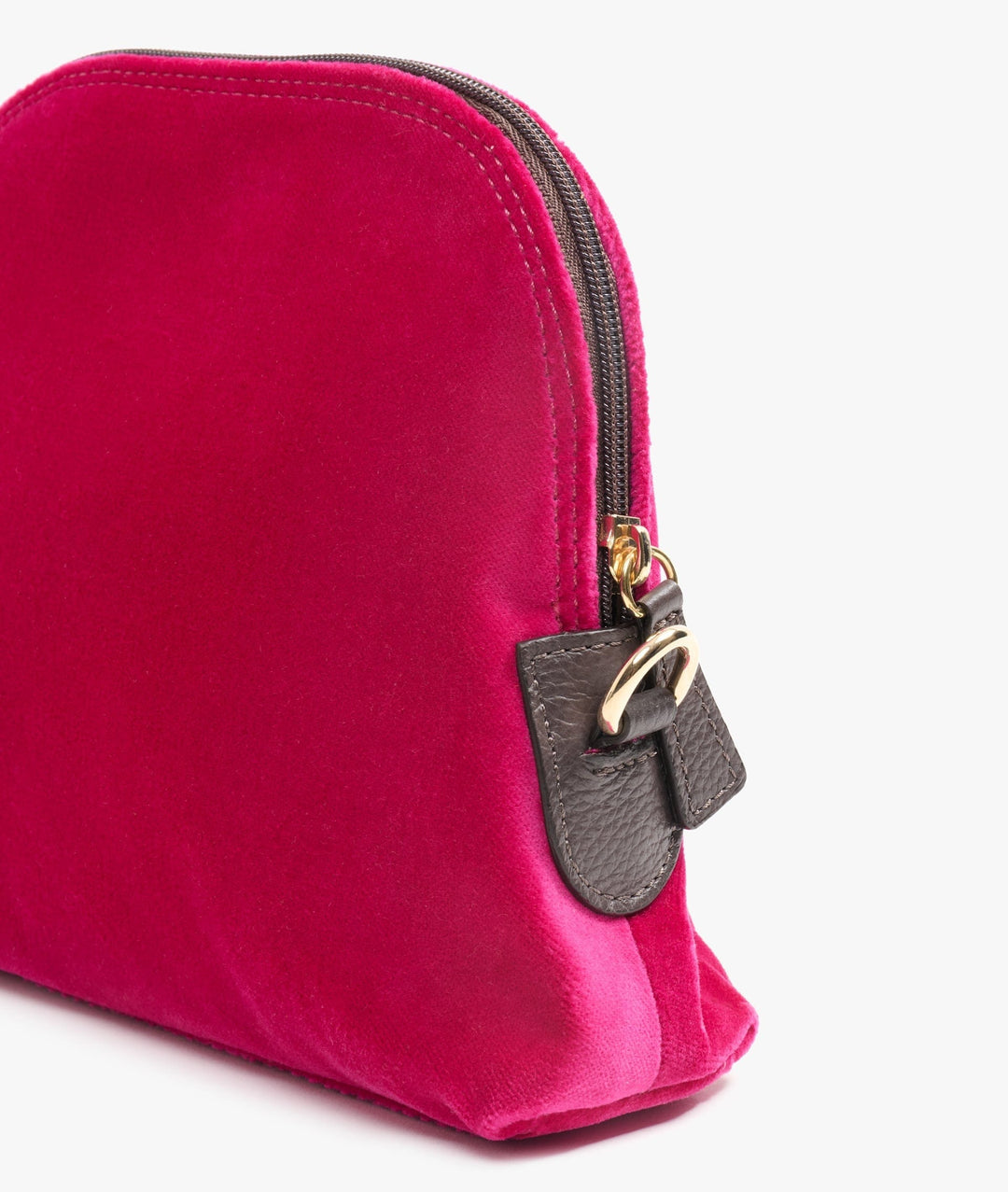 My Style Bags Cosmetic & Toiletry Bags My Style Bags Twin Velvet Makeup Bag in Fuchsia for Women Brand