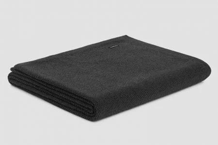 Bemboka Cotton Blankets Super King 220x280 Charcoal Bemboka Moss Stitch Cotton Blankets  Pre-Shrunk Brand
