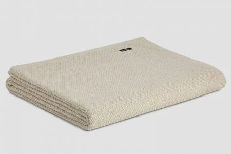 Bemboka Cotton Throws 130x200 Sand Bemboka Moss Stitch Cotton Throws - Pre-Shrunk Brand