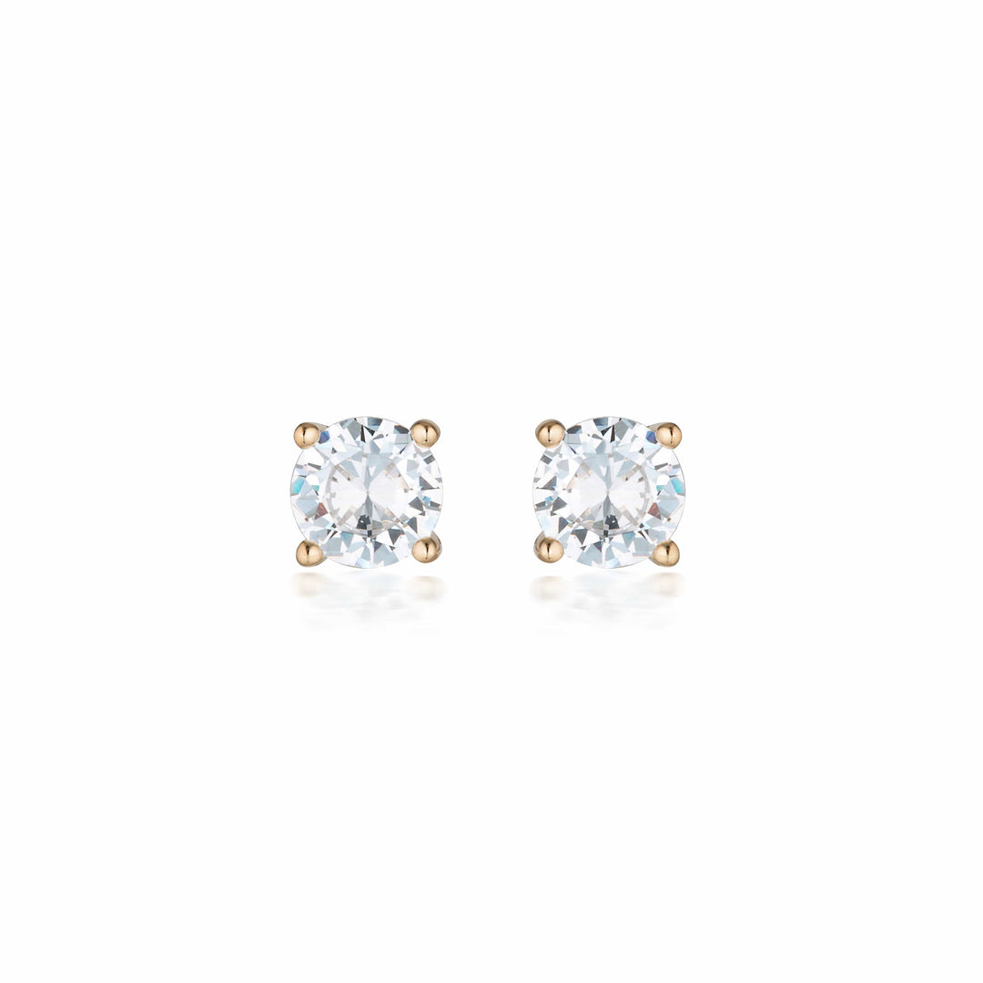 Georgini Earrings Georgini Gold Moissanite Studs 1tcw In 9ct Rose Gold Georgini Gold Moissanite Studs 1tcw In 9ct Rose Gold Brand