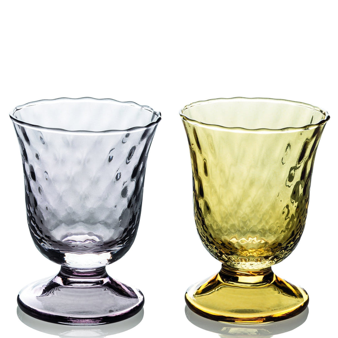 Italian Modern Drinking Glasses by La Vetreria Ivv Florence, Set