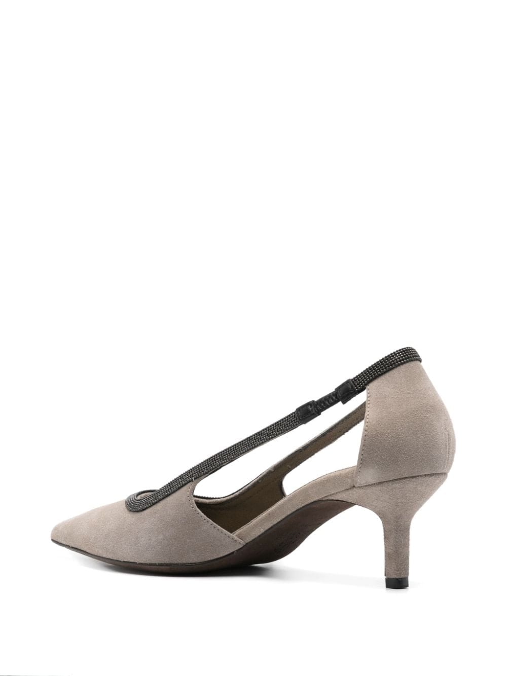 Brunello Cucinelli High Heel Brunello Cucinelli With Heel Grey Brunello Cucinelli With Heel Grey Brand