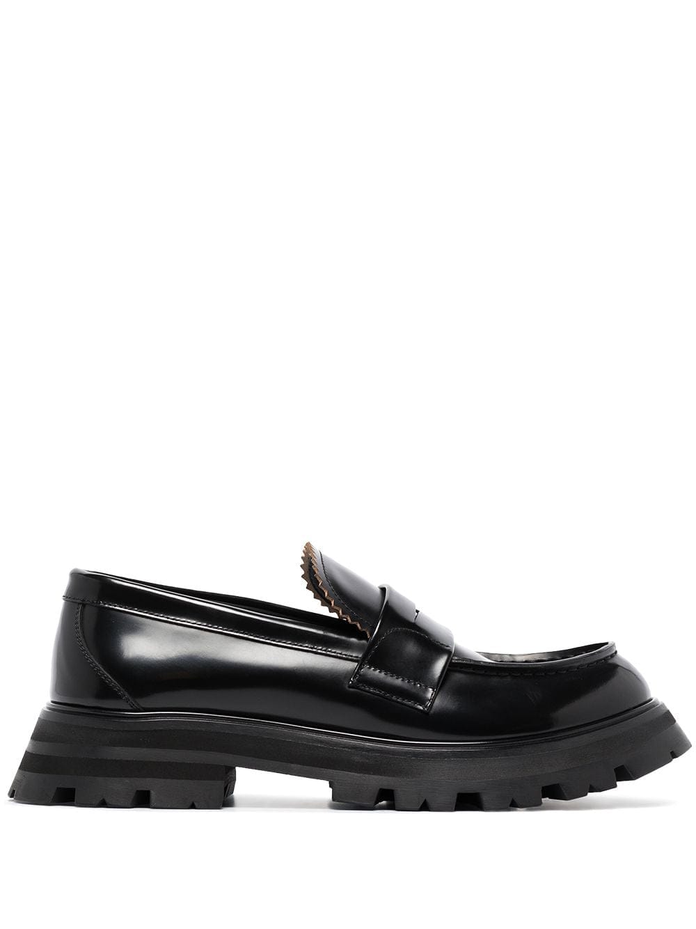 Alexander Mcqueen Moccasins 41 Alexander McQueen Flat shoes Black Alexander McQueen Flat shoes Black Brand