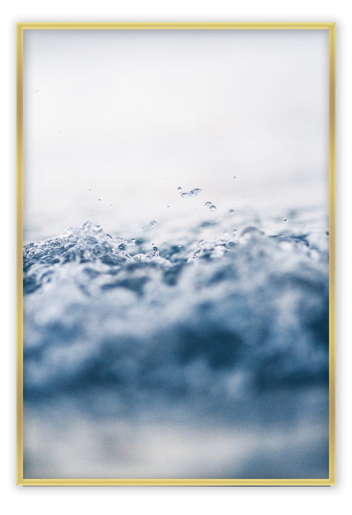 Canvas Print Splash Splash Wall Art : Ready to hang framed artwork. Brand