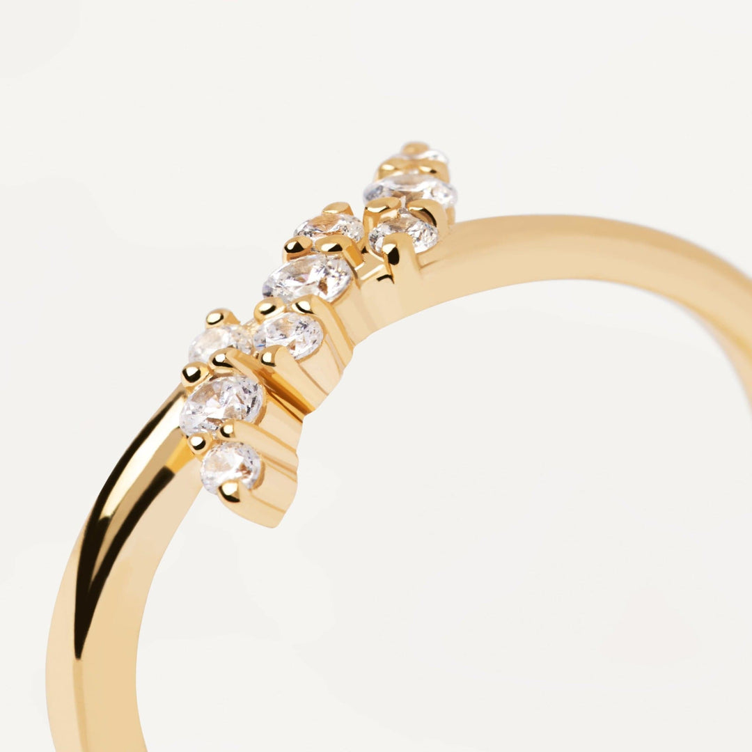 PDPaola Rings PDPaola Natura Gold Ring Brand