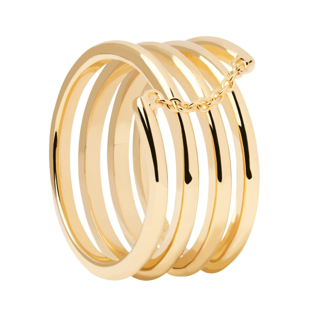 PDPaola Rings 16 PDPaola Spring Gold Ring Brand