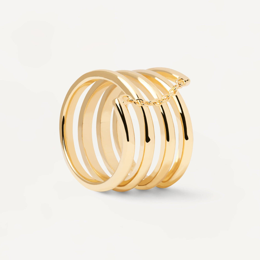 PDPaola Rings PDPaola Spring Gold Ring Brand