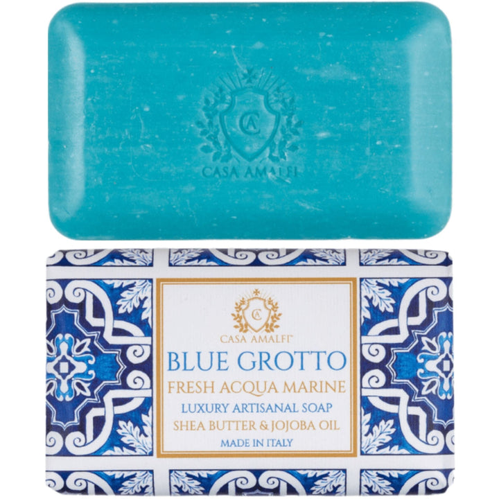 Casa Amalfi Single Body Soap Casa Amalfi Blue Grotto Body Soap - Fresh Acqua Marine 150g Blue Grotto Body Soap 100% Vegan Natural  Brand