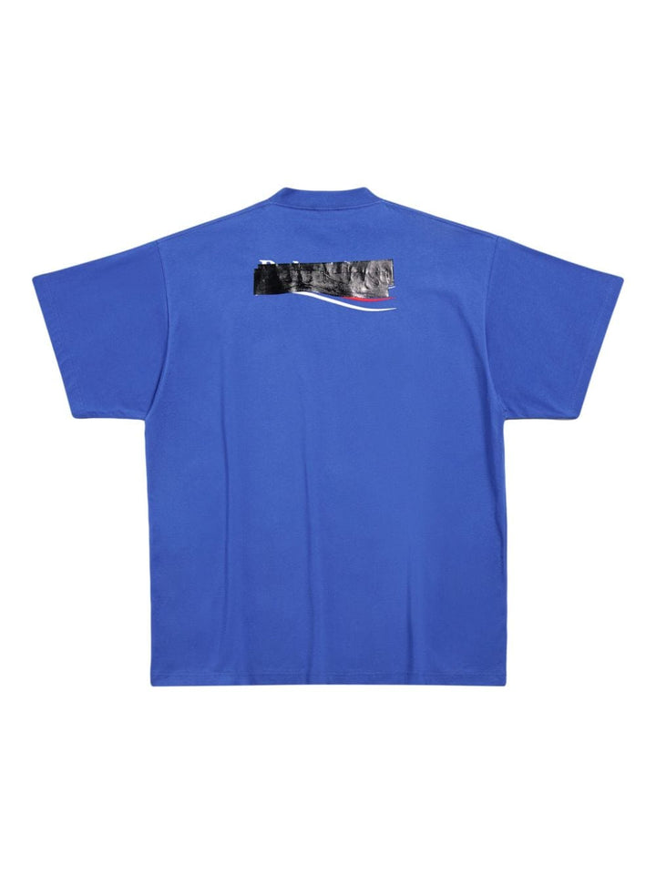 Balenciaga Topwear 2 Balenciaga T-shirts and Polos Blue Balenciaga T-shirts and Polos Blue Brand