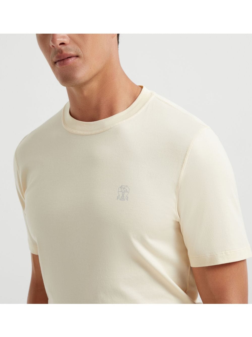 Brunello Cucinelli Topwear Brunello Cucinelli T-shirts and Polos Beige Brunello Cucinelli T-shirts and Polos Beige Brand