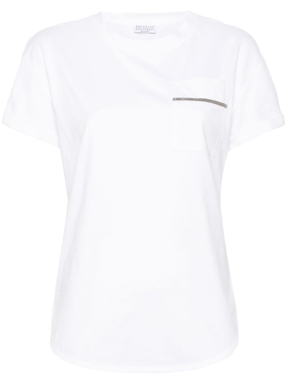 Brunello Cucinelli Topwear M Brunello Cucinelli T-shirts and Polos White Brunello Cucinelli T-shirts and Polos White Brand