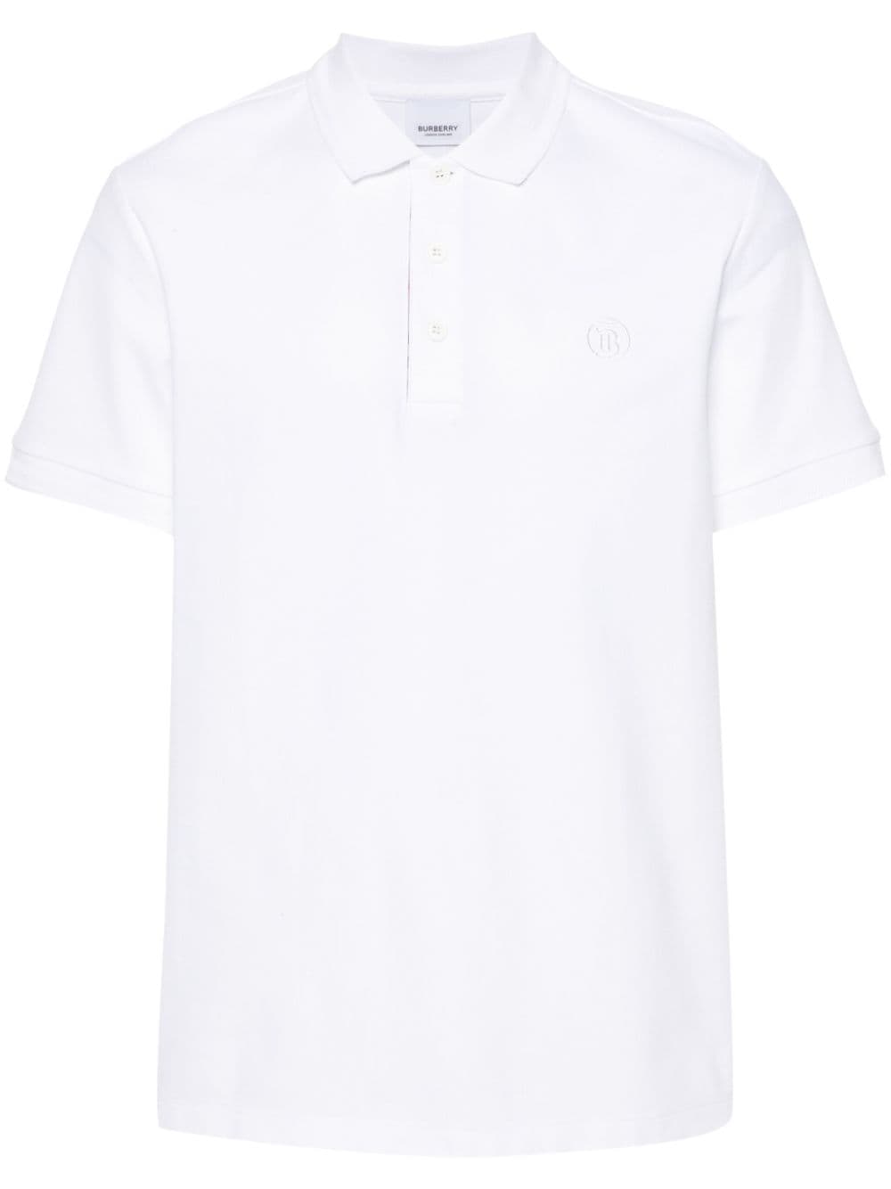 Burberry Topwear Burberry T-shirts and Polos White Burberry T-shirts and Polos White Brand