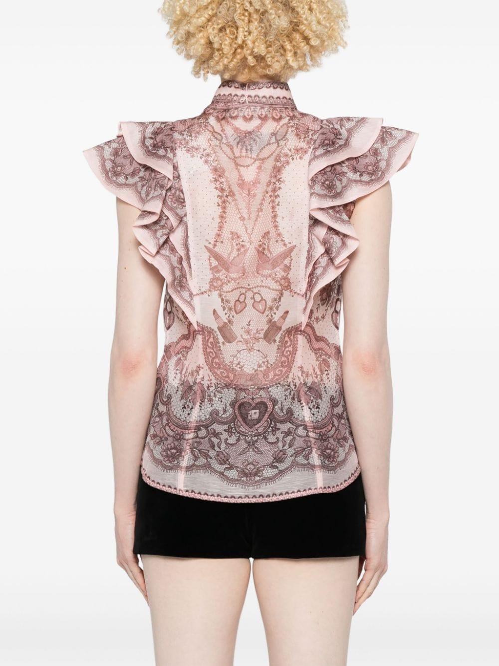 Zimmermann Topwear Zimmermann Top Pink Zimmermann Top Pink Brand