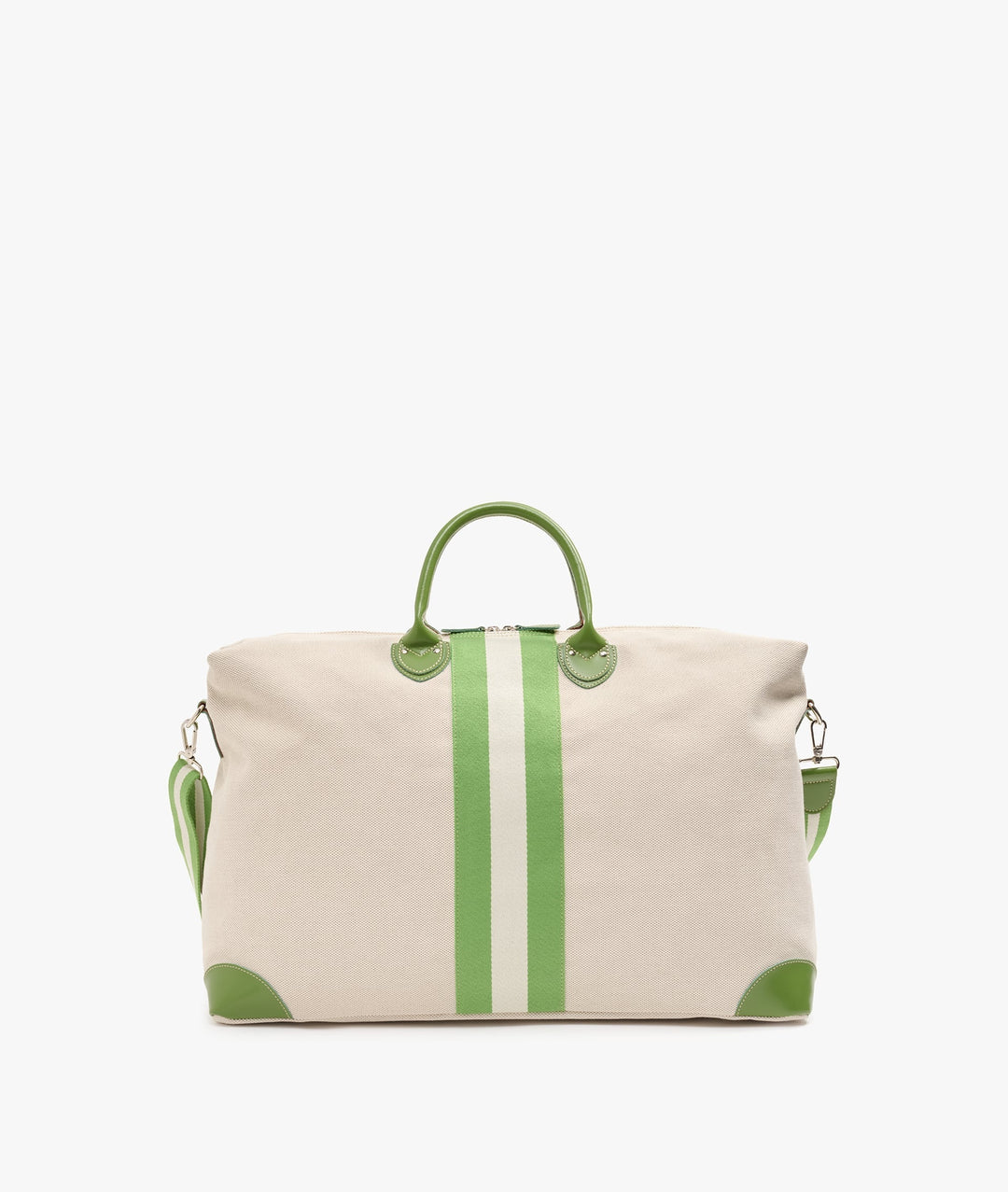 MyStyleBags Travel Bags My Style Bags Harvard Positano Duffel Travel Bag Green Stripes Brand