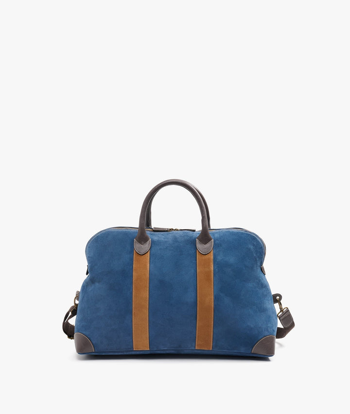 My Style Bags Travel Bags My Style Bags London Twin Deluxe Duffel Travel Bag in Blue Unisex Brand