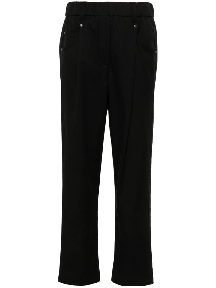 Brunello Cucinelli Trousers Brunello Cucinelli Trousers Black Brunello Cucinelli Trousers Black Brand