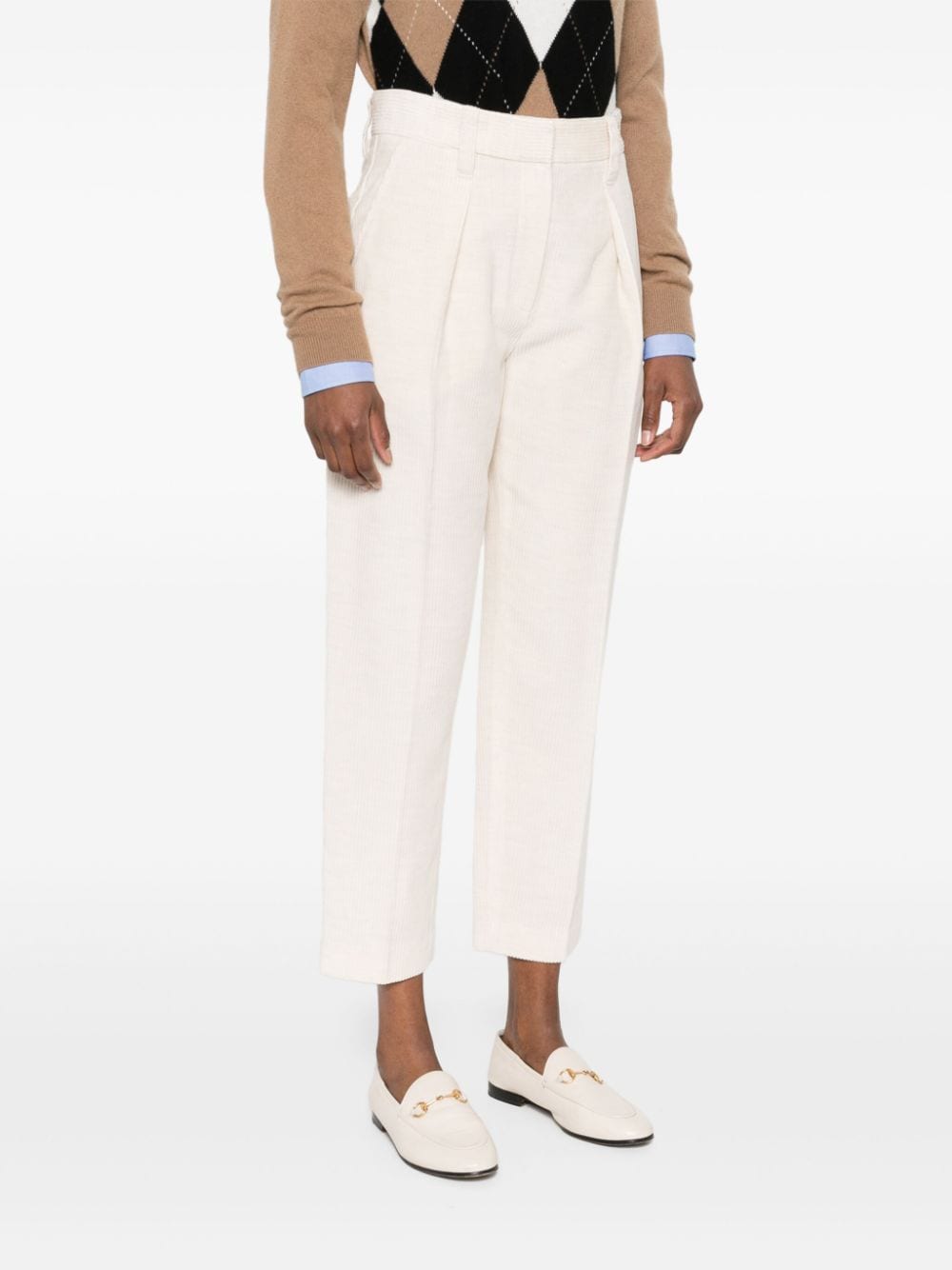 Brunello Cucinelli Trousers Brunello Cucinelli Trousers Ivory Brunello Cucinelli Trousers Ivory Brand