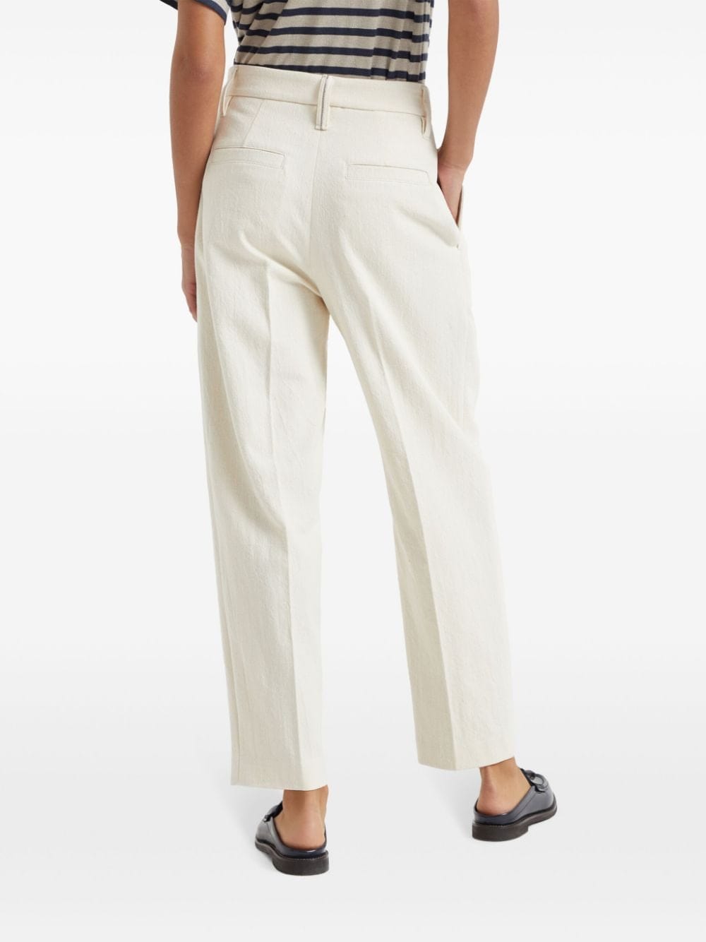 Brunello Cucinelli Trousers Brunello Cucinelli Trousers White Brunello Cucinelli Trousers White Brand