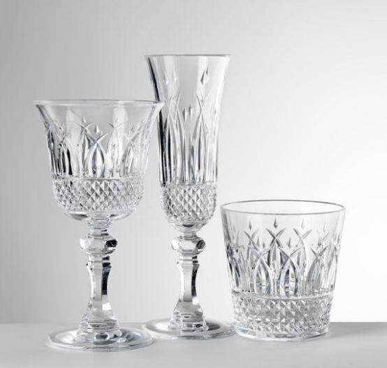 Mario Luca Giusti Tumblers Mario Luca Giusti Nuova Italia Set of 2 Tumblers Clear Brand