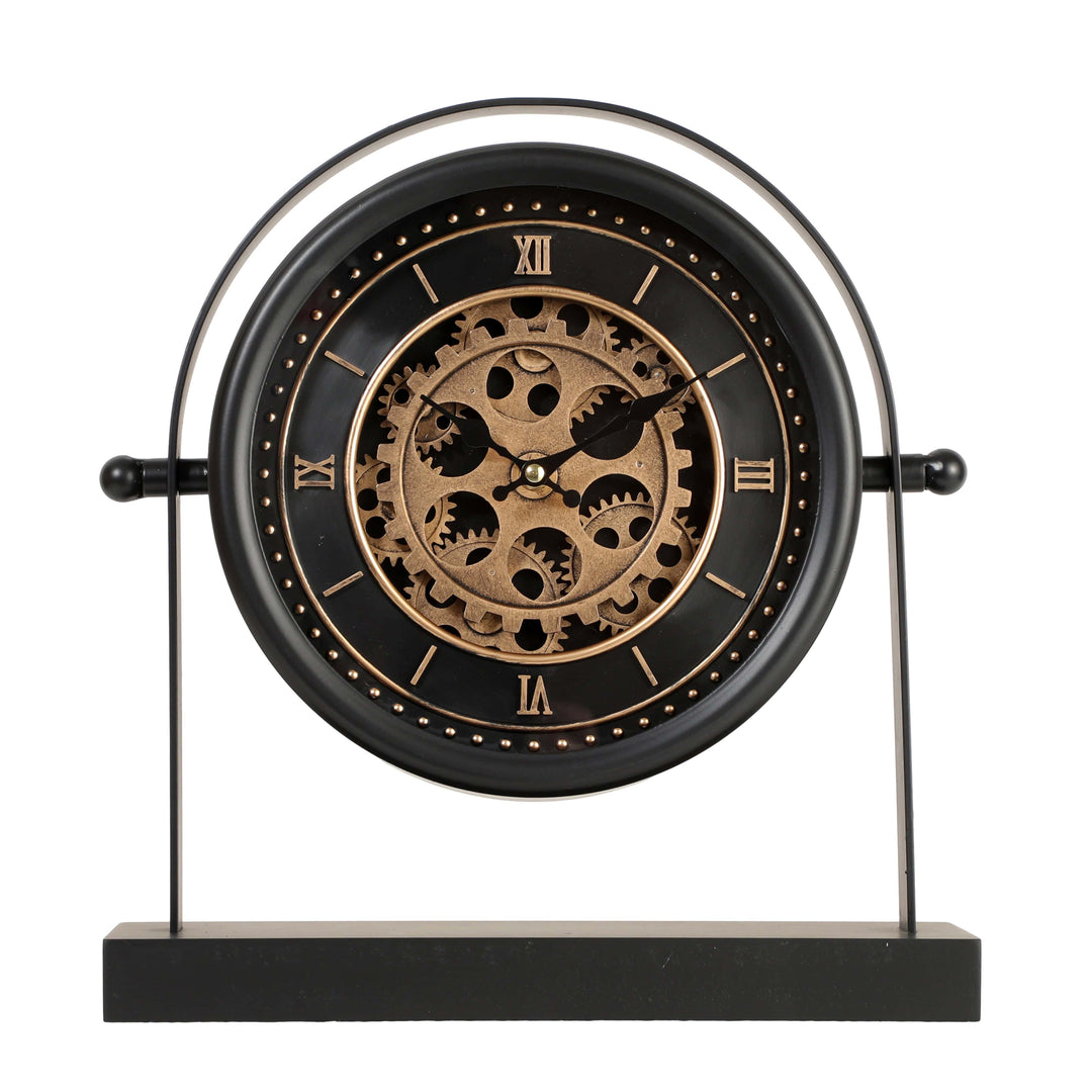 Chilli Wall Clock Sir Drummond Bedside Table Moving Cogs Clock Brand