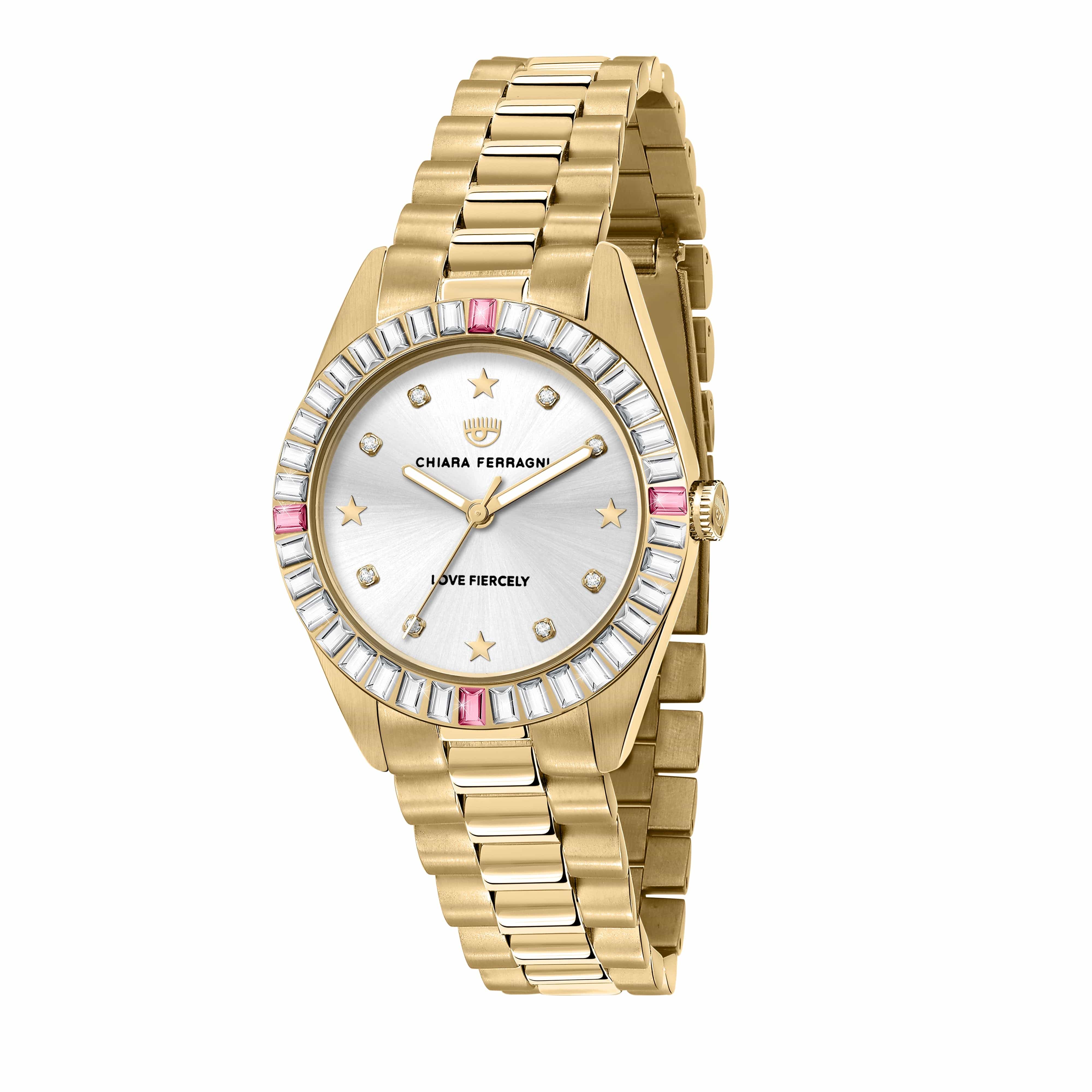 Chiara Ferragni Everyday Rose Baguette Watch